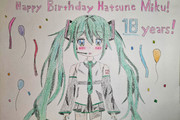 ミクちゃん18周年！^_^
