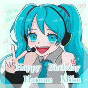 【ミクちゃんお誕生日おめでとう】