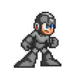 ドット絵 ロックマン GRAY-W クラシック RM7風 SFC 3120