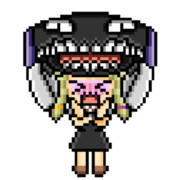 【ドット絵】邪眼の姫の物語のユエ(自主規制用素材)