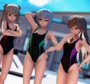 朝潮型の競泳水着