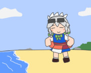 海に行く海ぬい