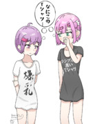 似てたから並べたかっただけの絵