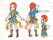 ついに執政官ちゃんの立ち絵描いた