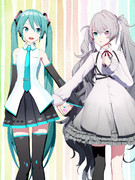 初音ミクとニーゴミク