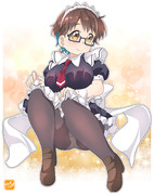 【瑠璃の宝石】メイド服イマリさん♡