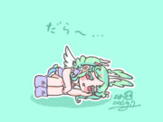 ただ横になってる