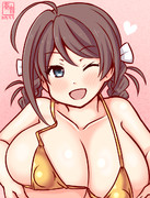 わんどろ金ビキニの長鯨