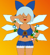 日焼けしたチルノ