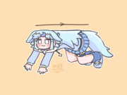 平らな犬ミーム