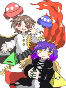 磐永阿梨夜と聖白蓮