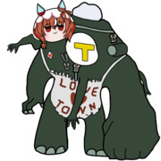 トレーナー＆スティルインラブ(たぬき)