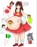 rig姉貴の臍出産