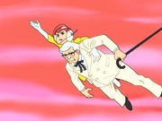 コロモの中にトリ肉が！