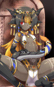 褐色エジプト竜娘ロリ