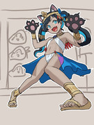 エジプト褐色猫耳こみにゃと