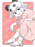 ふわふわパンダ