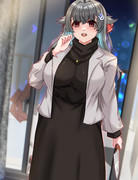 迅鯨ちゃんの深夜の訪問