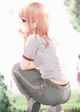 めんどい…と言いつつ 体育の授業を真面目に受けてるギャル