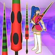 ランスイカと少女