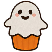 お化けマフィン