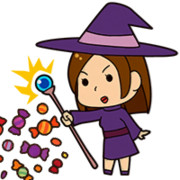 お菓子を出してくれる魔女