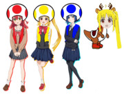 キタピオ達＆ニッジー png素材