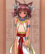 褐色猫耳エジプトきりたん改