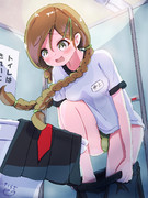 「早くしないと授業に遅れちゃうっ！」