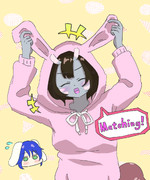 うさぎぱーかー