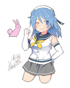 浦風『今日も元気じゃねぇ！』