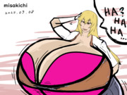 食蜂操祈みさきちのでかぱい超乳化