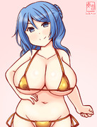 わんどろ金ビキニの浦風