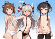 ＡＩ陽炎型③【乳比べ】