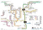 栃木県鉄道路線図2025