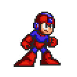 ロックマンWRSB-C7 ロックマン7風 ドット絵 SFC 3120