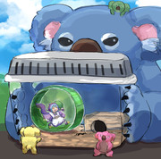 捕獲されたラドリー