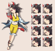 牛崎潤美　立ち絵素材