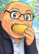 むしゃむしゃ…へー！ジャガイモって美味しいのぉ!