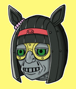 ミニーザレディ8世の兜