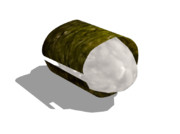 【PMXモデル配布】俵形のおにぎり