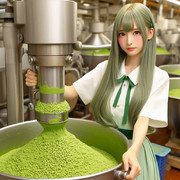 AI画像　工場長ずん子