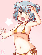 わんどろ金ビキニのサミュ