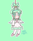 上で束ねられる兎