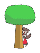 770 今泉影狼【東方Project 立ち絵素材 透過GIF】