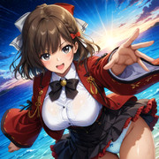 艦これの朝日さん?