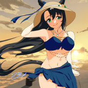 水着クラウンかわよい