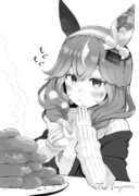 もぐもぐブーケちゃん