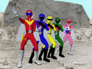 ゴレンジャーハリケーン！MMD！