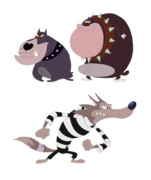 オギー＆コックローチ　の　ボブ　ピット　ウルフ